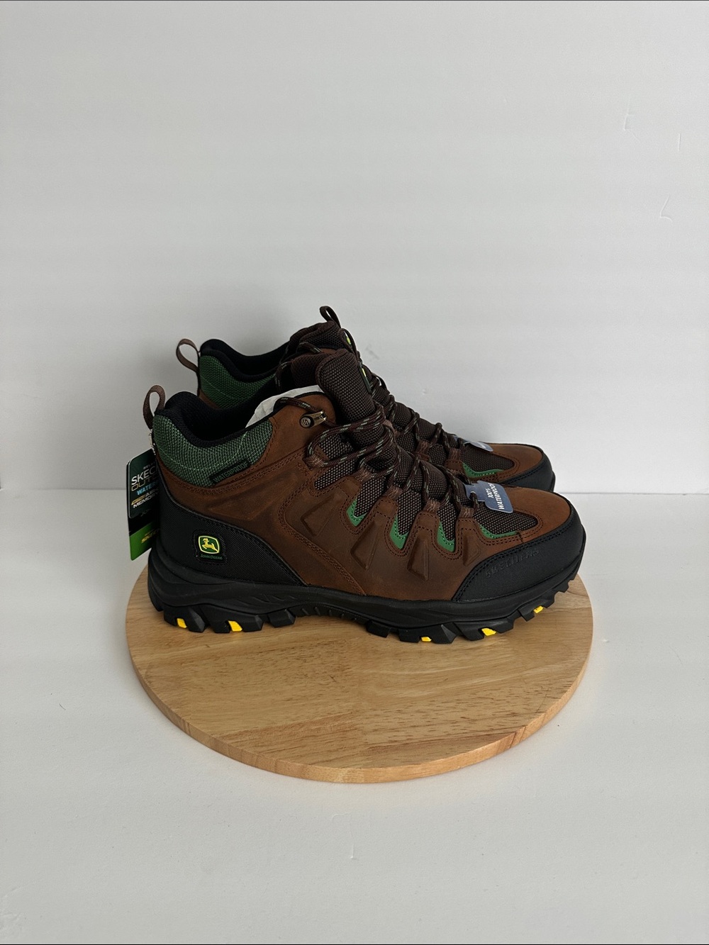 Skechers Mens John Deere Rickter Tasker Block Heel Work Boots